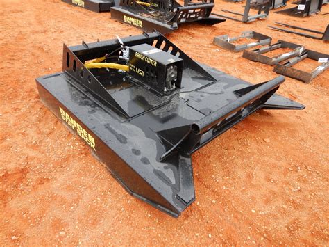 brush hog for skid steer used|shredder attachment for skid steer.